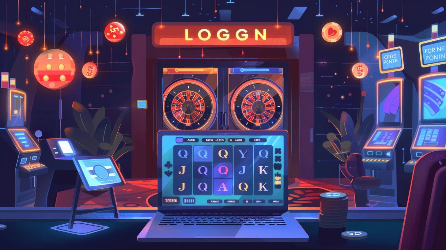 Layar antarmuka Baccarat dengan opsi taruhan dan hasil permainan real-time